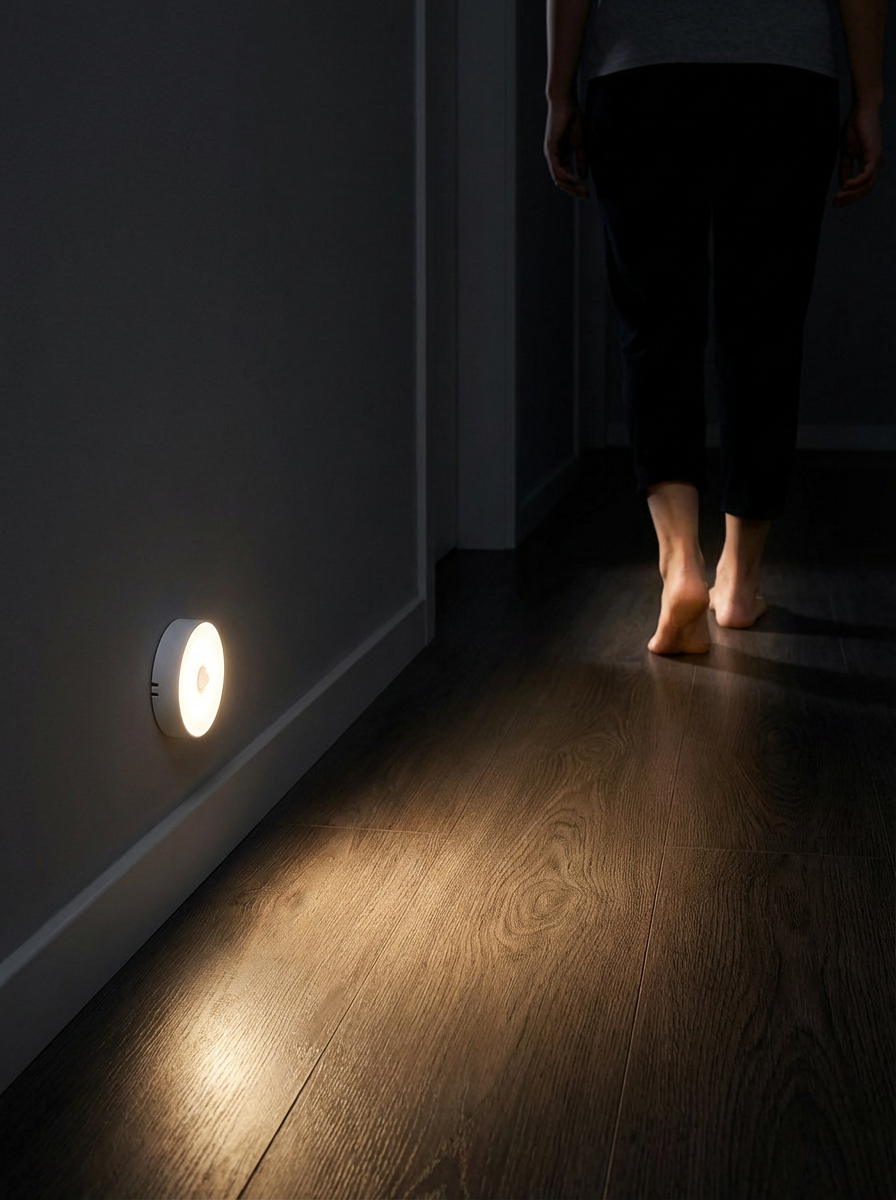 Luz Serena™ | Luz Nocturna Inteligente con Sensor de Movimiento