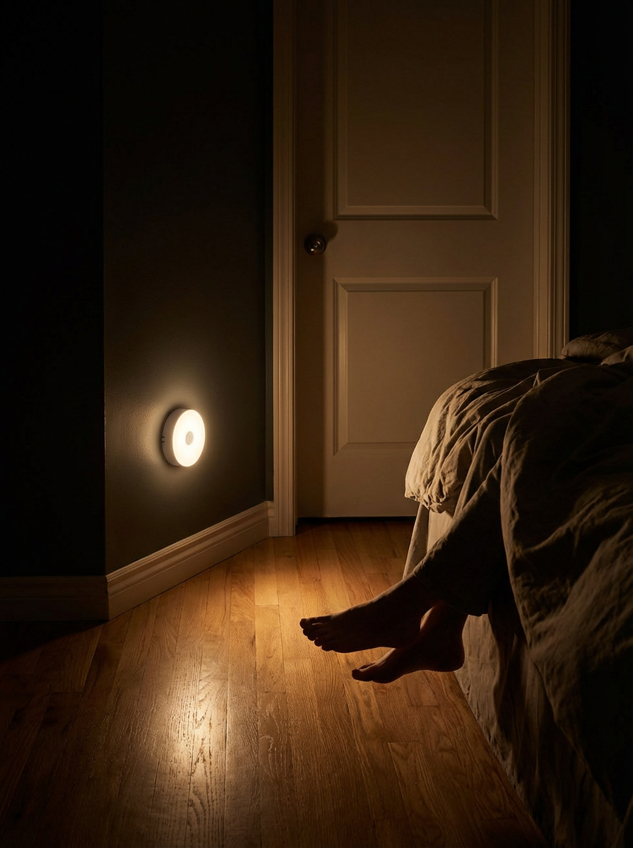 Luz Serena™ | Luz Nocturna Inteligente con Sensor de Movimiento